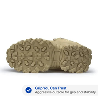 Waterproof Tactical Boots – All-Terrain Grip – Lightweight