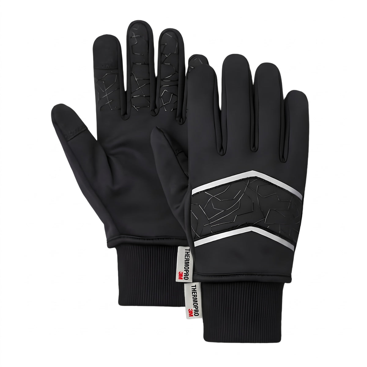ThermoPro Winter Gloves - Waterproof & Windproof - Touchscreen Thumb & Index Finger