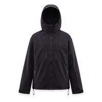 Ski Jacket - Unisex Hooded Snow Jacket - Full Zip with Zip Pockets