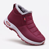 Winter Boots for Women & Men - Plush Lined Slip On - Thick Tread Sole