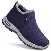 Winter Boots for Women & Men - Plush Lined Slip On - Thick Tread Sole