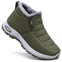 Winter Boots for Women & Men - Plush Lined Slip On - Thick Tread Sole