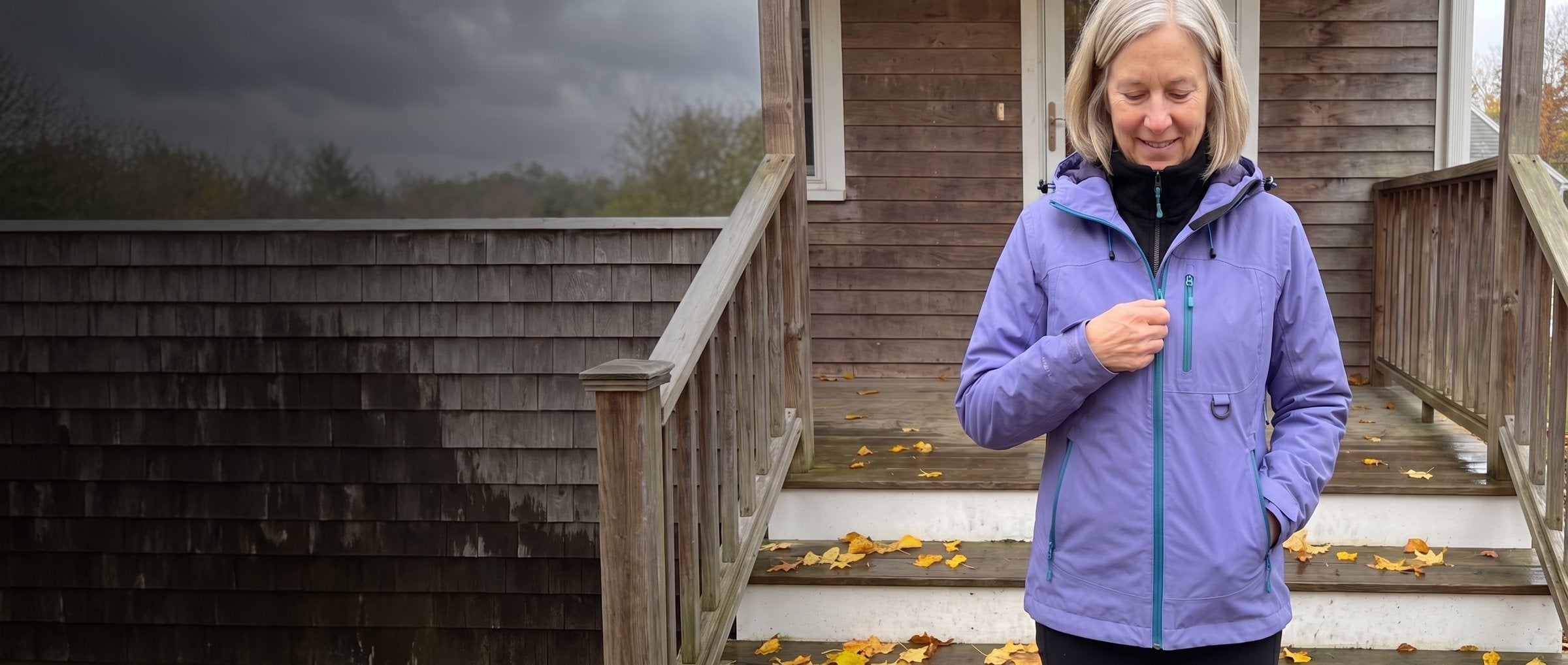 Stop layering fleeces under your raincoat